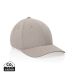 Milo AWARE™ recycled heather 6 panel cap 200gr off white