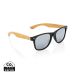 Bamboo and RCS recycled plastic sunglasses black