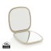 Reflecta RCS recycled plastic make-up mirror Beige