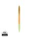 Bamboo & wheat straw pen green