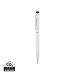 Thin metal stylus pen white