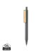 GRS RABS pen with bamboo clip grey