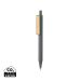 GRS RABS pen with bamboo clip grey