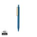 GRS RABS pen with bamboo clip blue