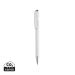 Glide GRS certified R-ABS Metal Clip Pen white