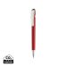 Glide GRS certified R-ABS Metal Clip Pen red