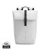 Urban Water Resistant Flap-top Backpack off white