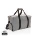 Smooth PU weekend duffle grey