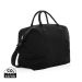 Kezar AWARE™ 500 gsm recycled canvas deluxe weekend bag black