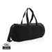Impact Aware™ 285gsm rcanvas duffel bag undyed black
