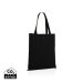 Impact AWARE™ Recycled cotton tote 145g black