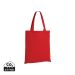 Impact AWARE™ Recycled cotton tote 145g red