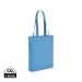 Impact Aware™ 285 gsm rcanvas tote bag tranquil blue