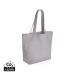 Impact Aware™ 240 gsm rcanvas shopper w/pocket undyed grey