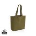 Impact Aware™ 240 gsm rcanvas shopper w/pocket undyed green