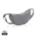 Crescent AWARE™ RPET half moon sling bag silver grey