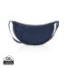 Crescent XL AWARE™ RPET half moon sling bag navy