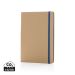 A5 kraft notebook blue