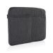 Laluka AWARE™ recycled cotton 15.6 inch laptop sleeve anthracite
