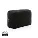 Impact Aware™ 285 gsm rcanvas toiletry bag  black