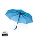 21" Impact AWARE™ 190T mini auto open umbrella tranquil blue