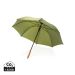 23" Impact AWARE™ RPET 190T auto open bamboo umbrella
