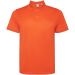 Tormo short sleeve men's polo  Fire orange