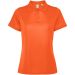 Tormo short sleeve women's polo  Fire orange