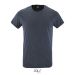 REGENT FIT heather denim