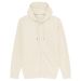 Connector - The Essential Unisex Zip-Thru Hoodie Sweatshirt Natural Raw