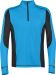 Phoenix Light 1/4 Zip (H) Electric Blue/Black