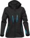 Patrol softshell (W) Black/Electric Blue