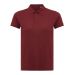 IQONIQ Yosemite women recycled cotton pique polo Burgundy