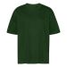 Unisex Tiger Cotton Oversized T-shirt Bottle Green