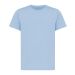 IQONIQ Koli kids lightweight recycled cotton t-shirt sky blue
