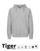 Unisex Tiger Cotton Hoodie w. Zip