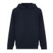IQONIQ Yengo kids recycled cotton hoodie with sidepockets navy