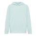 IQONIQ Yengo kids recycled cotton hoodie with sidepockets crushed mint