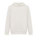 IQONIQ Yengo kids recycled cotton hoodie with sidepockets ivory white
