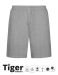 Unisex Tiger Cotton Sweatshorts Sport Grey