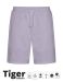 Unisex Tiger Cotton Sweatshorts Dusty Purple
