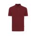 IQONIQ Yosemite recycled cotton pique polo Burgundy