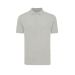 IQONIQ Yosemite recycled cotton pique polo heather grey