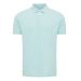 IQONIQ Yosemite recycled cotton pique polo crushed mint