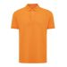 IQONIQ Yosemite recycled cotton pique polo orange
