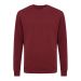 IQONIQ Zion recycled cotton crew neck Burgundy