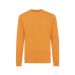 IQONIQ Zion recycled cotton crew neck sundial orange