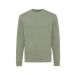 IQONIQ Denali recycled cotton crew neck undyed heather green