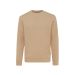 IQONIQ Denali recycled cotton crew neck undyed heather brown