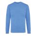IQONIQ Denali recycled cotton crew neck undyed heather blue